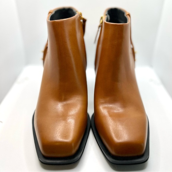 NWOT Franco Sarto Vivica Western Bootie. Color: Tan Synthetic Size:10 - Picture 10 of 16